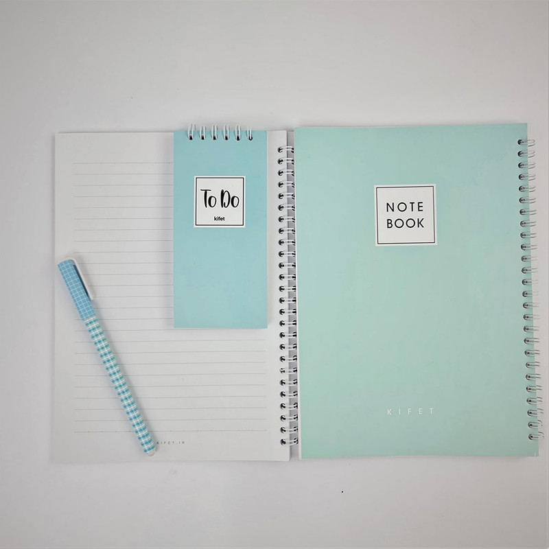 دفتر مشق 100 برگ کیفت مدل پاستلی