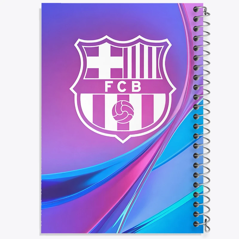 دفتر ژورنال نویسی 50 برگ خندالو مدل نقطه ای طرح بارسلونا (Barcelona) کد F6866