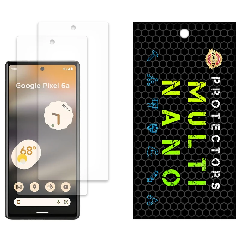 محافظ صفحه نمایش مات مولتی نانو مدل X-S2M مناسب برای گوشی موبایل گوگل Pixel 6A بسته دو عددی