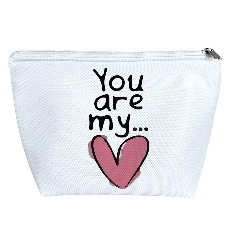 کیف لوازم آرایش دخترانه خندالو مدل تو قلب منی کد 8349