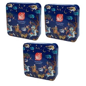  کلمپه گردویی زعفرانی ممتاز رضا بیجاری کرمان - 1500 گرم بسته 3 عددی