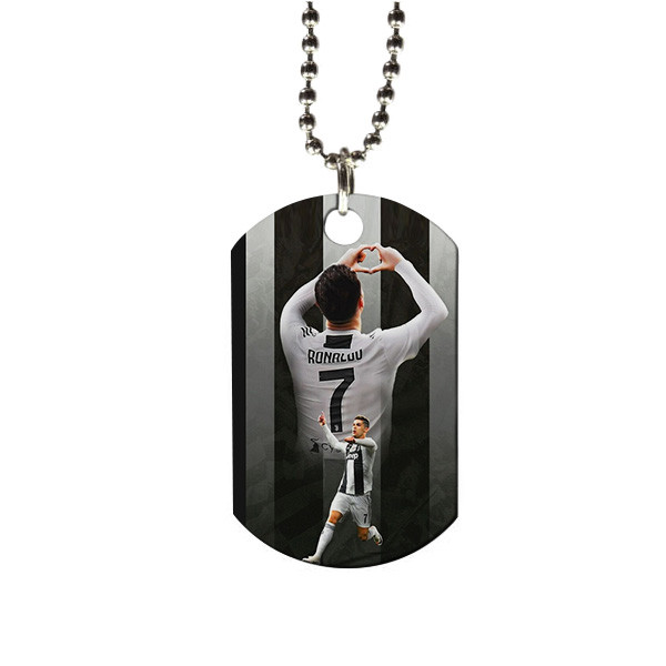 گردنبند طرح کریستین رونالدو مدل pk196