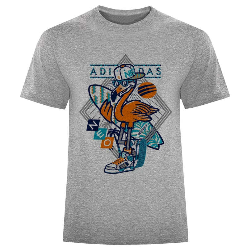 تی شرت آستین کوتاه مردانه مدل فلامینگو F1187