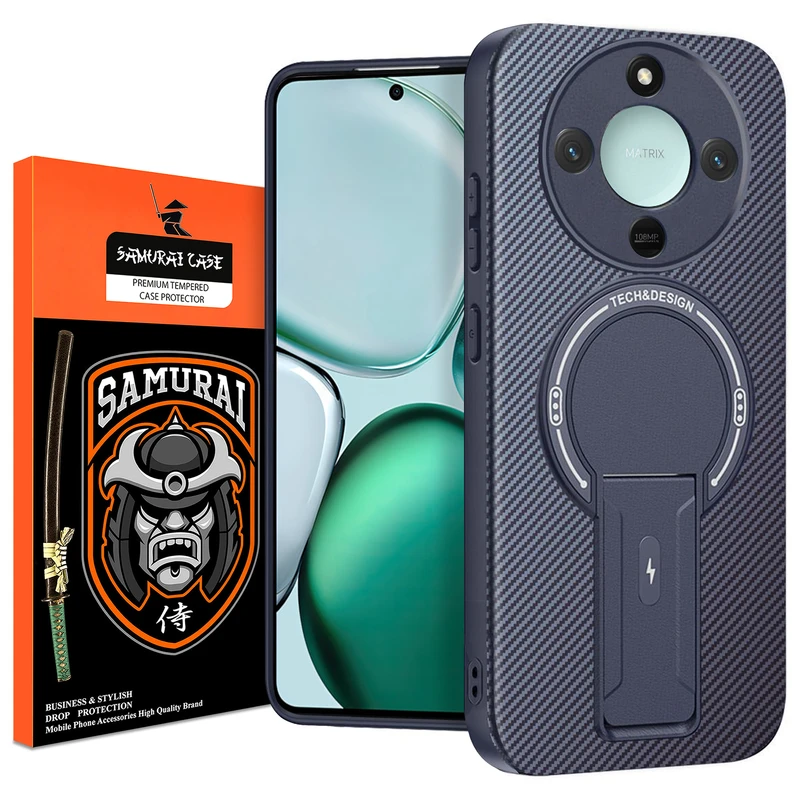 کاور سامورایی مدل Carbon Stand مناسب برای گوشی موبایل آنر X9c Smart