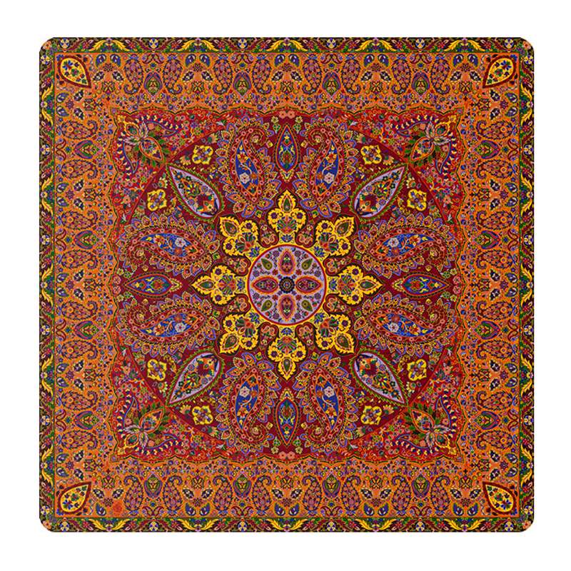 رومیزی ترمه حسینی طرح سپنتا کد 842