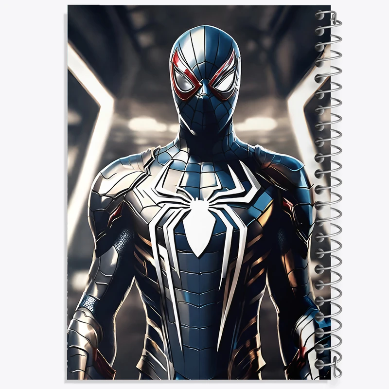 دفتر مشق 50 برگ خندالو طرح مرد عنکبوتی (Spider Man) کد F6926