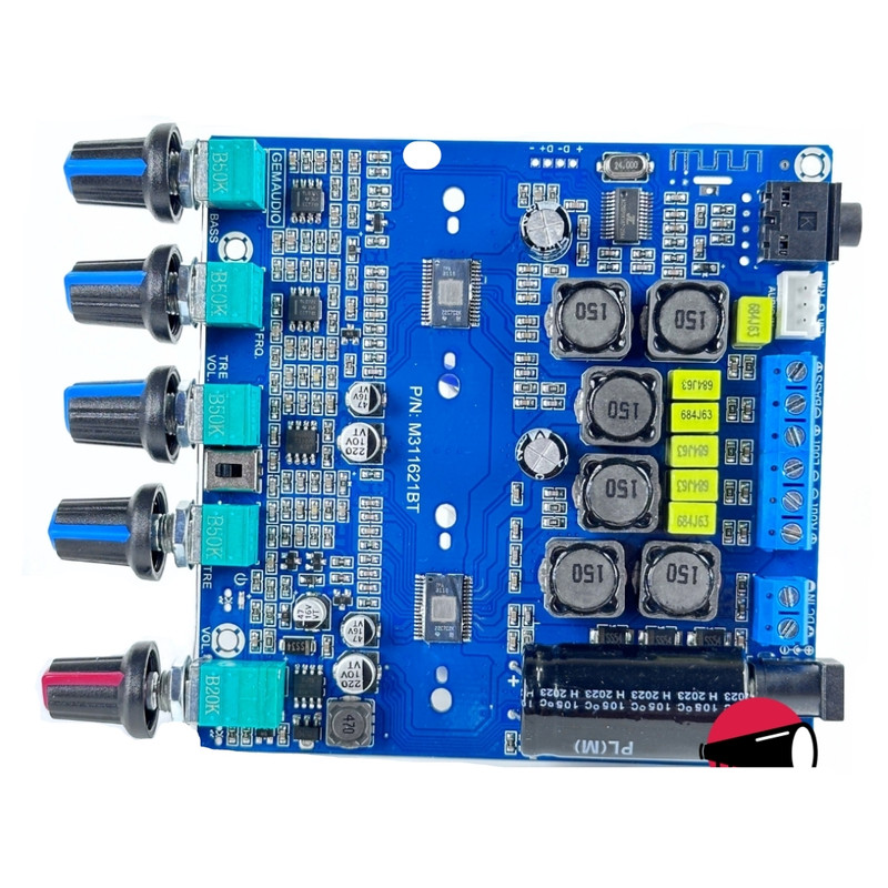 ماژول آمپلی فایر بلوتوثی جم آدیو مدل m200