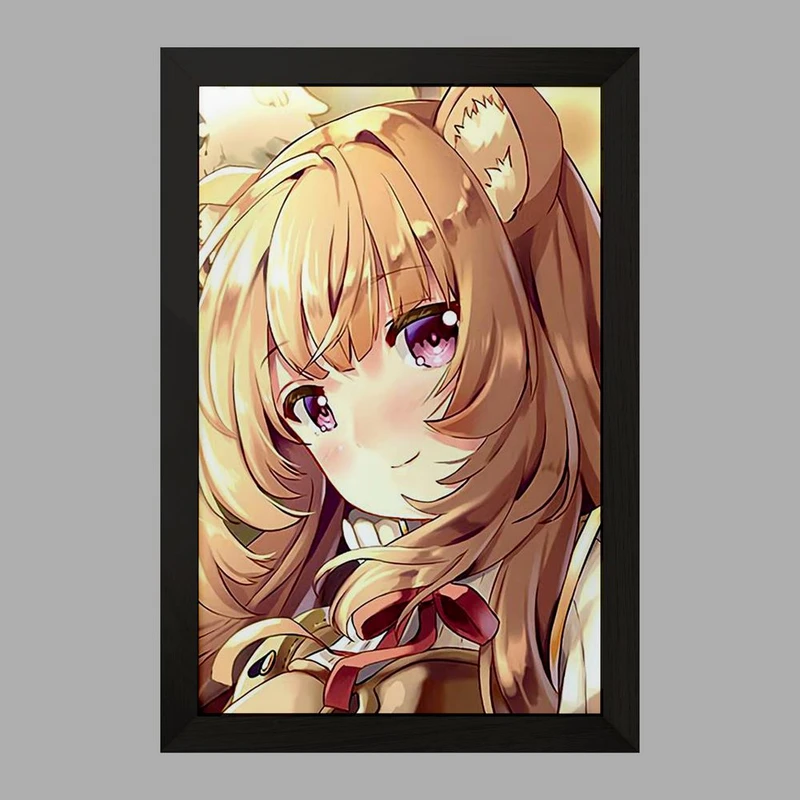 تابلو خندالو مدل رافتالیا انیمه ظهور قهرمان سپر  کد 15922