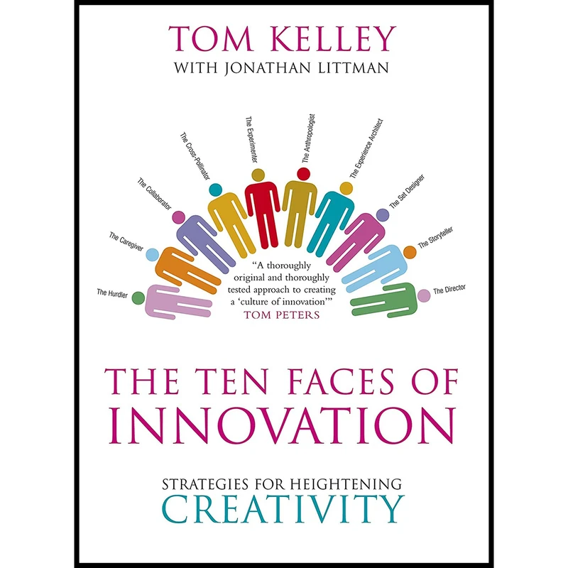 کتاب Ten Faces of Innovation اثر Jonathan Littman and Tom Kelley انتشارات Profile Business