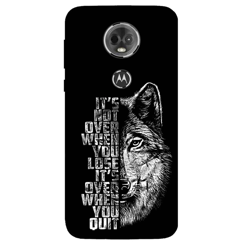 کاور مگافون طرح گرگ مدل 1894 مناسب برای گوشی موبایل موتورولا Moto E5 Plus