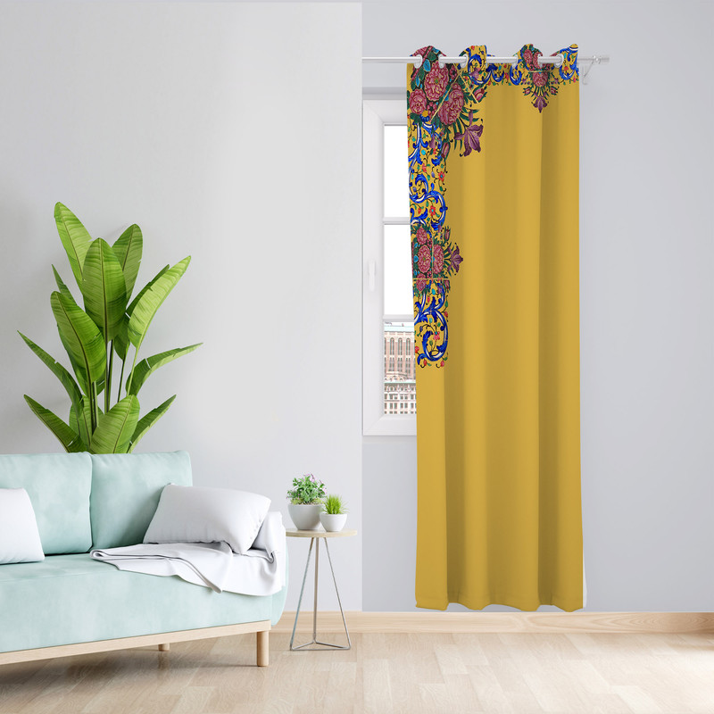 پرده مدل مخمل پانچی کد 1866 z سایز 140x200 سانتی متر