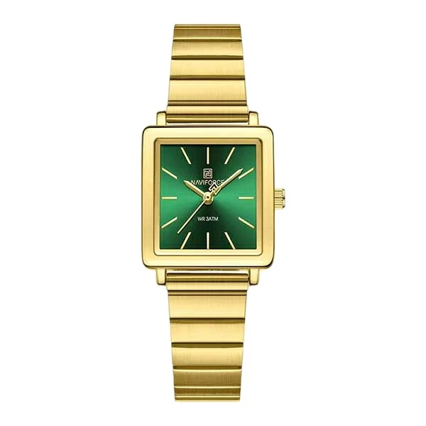 ساعت مچی عقربه‌ای کوارتز زنانه نیوی فورس مدل NF5048GGN