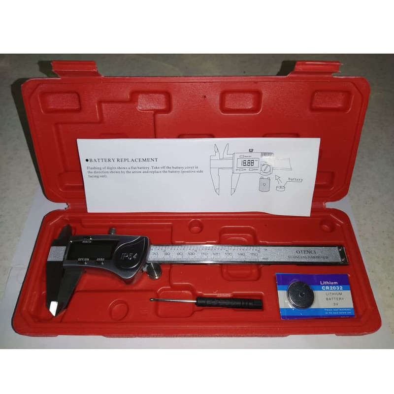 کولیس دیجیتال اوتنسی مدل 2022 گستره 0-150 میلی متر