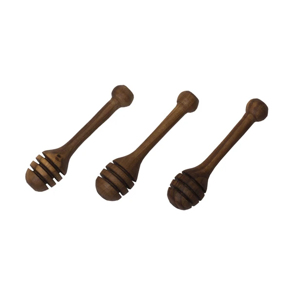 قاشق عسل مدل مینیاتوری مجموعه 3 عددی