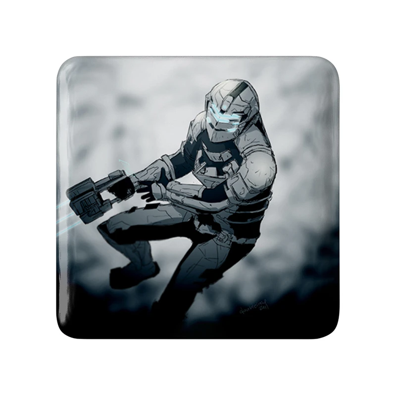 پیکسل خندالو طرح بازی دد اسپیس (Dead Space) مدل مربعی کد 34997