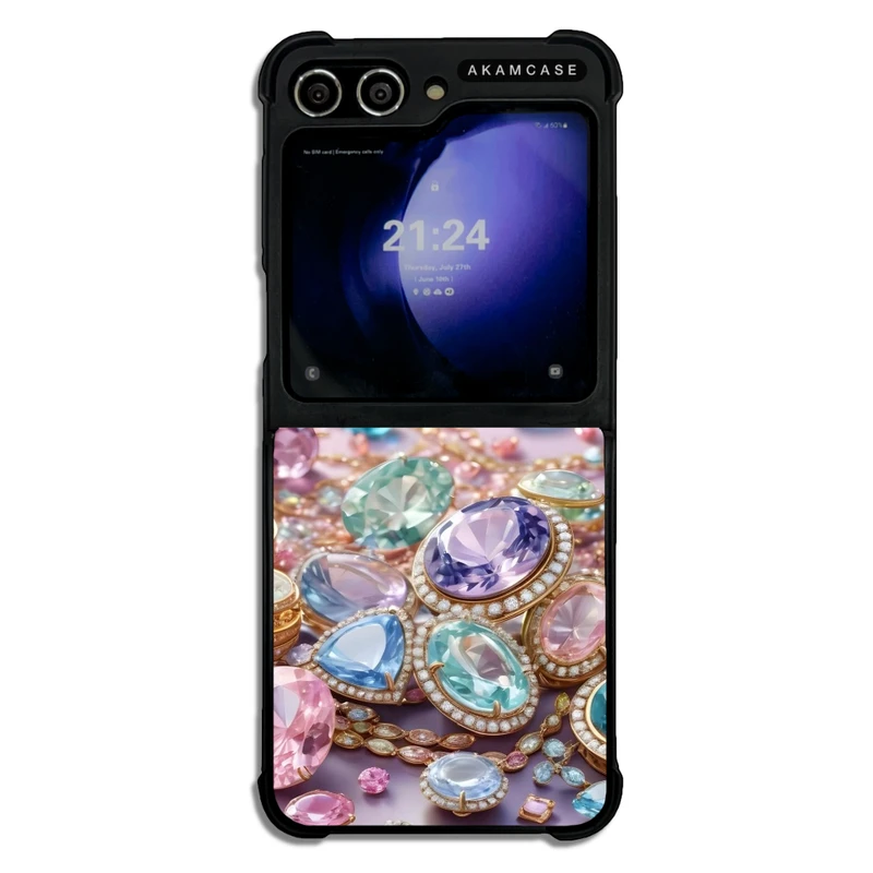 کاور آکام مدل AMC-WSGZFLIP5-JWELERY-13 مناسب برای گوشی موبایل سامسونگ Galaxy Z Flip 5