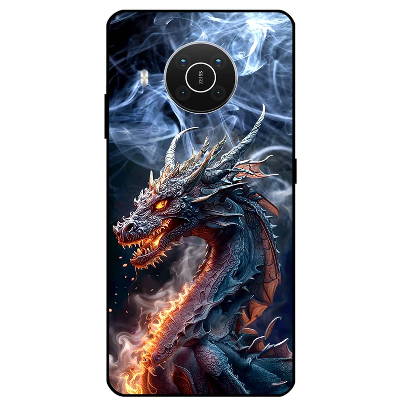 کاور مگافون طرح اژدها مدل 7453 مناسب برای گوشی موبایل نوکیا X10 / X20     