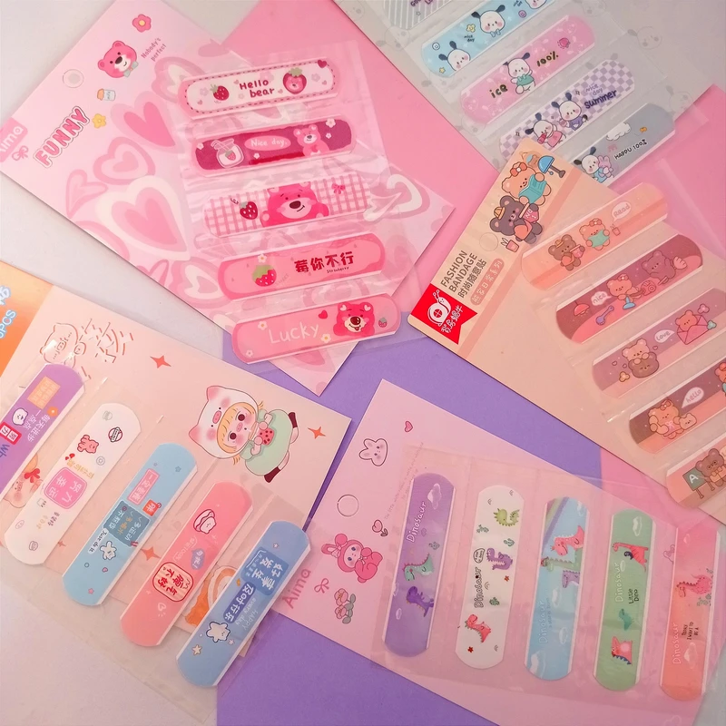 عکس شماره 2 : چسب زخم مدل فانتزی پنج بسته 5 عددی