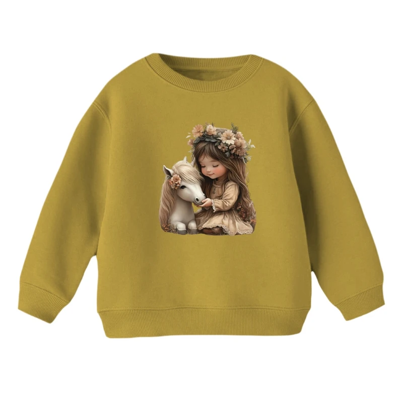 سویشرت بچگانه مدل دخترک کد 9 