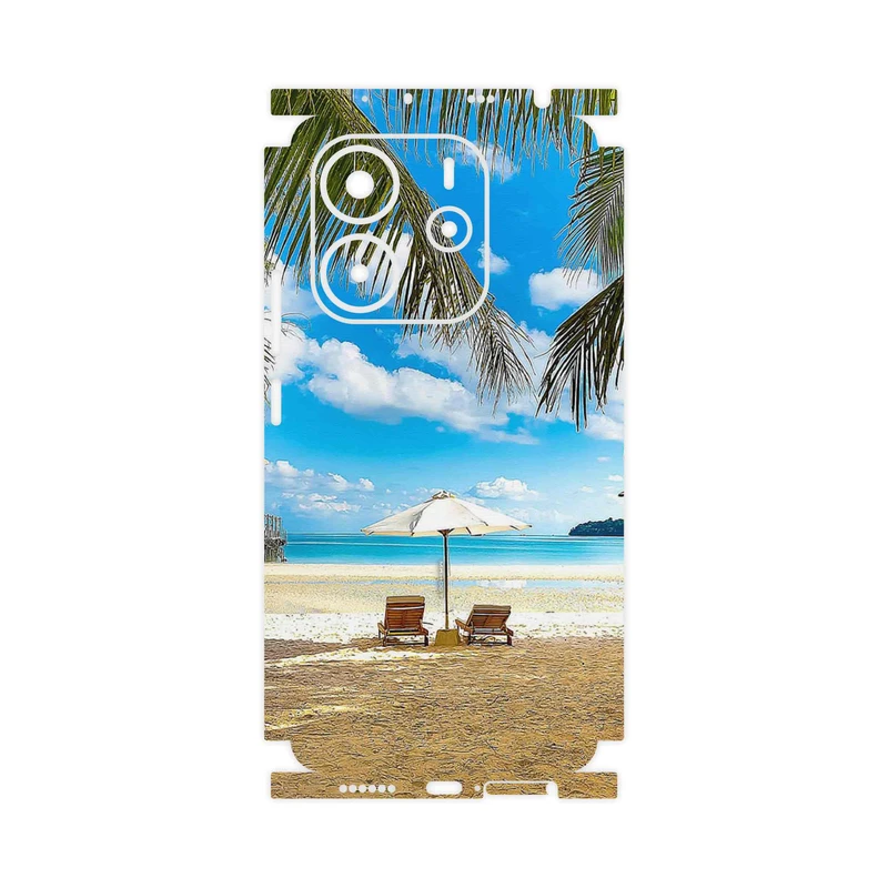 برچسب پوششی ماهوت مدل Beach-FullSkin مناسب برای گوشی موبایل شیائومی Redmi Note 14 4G