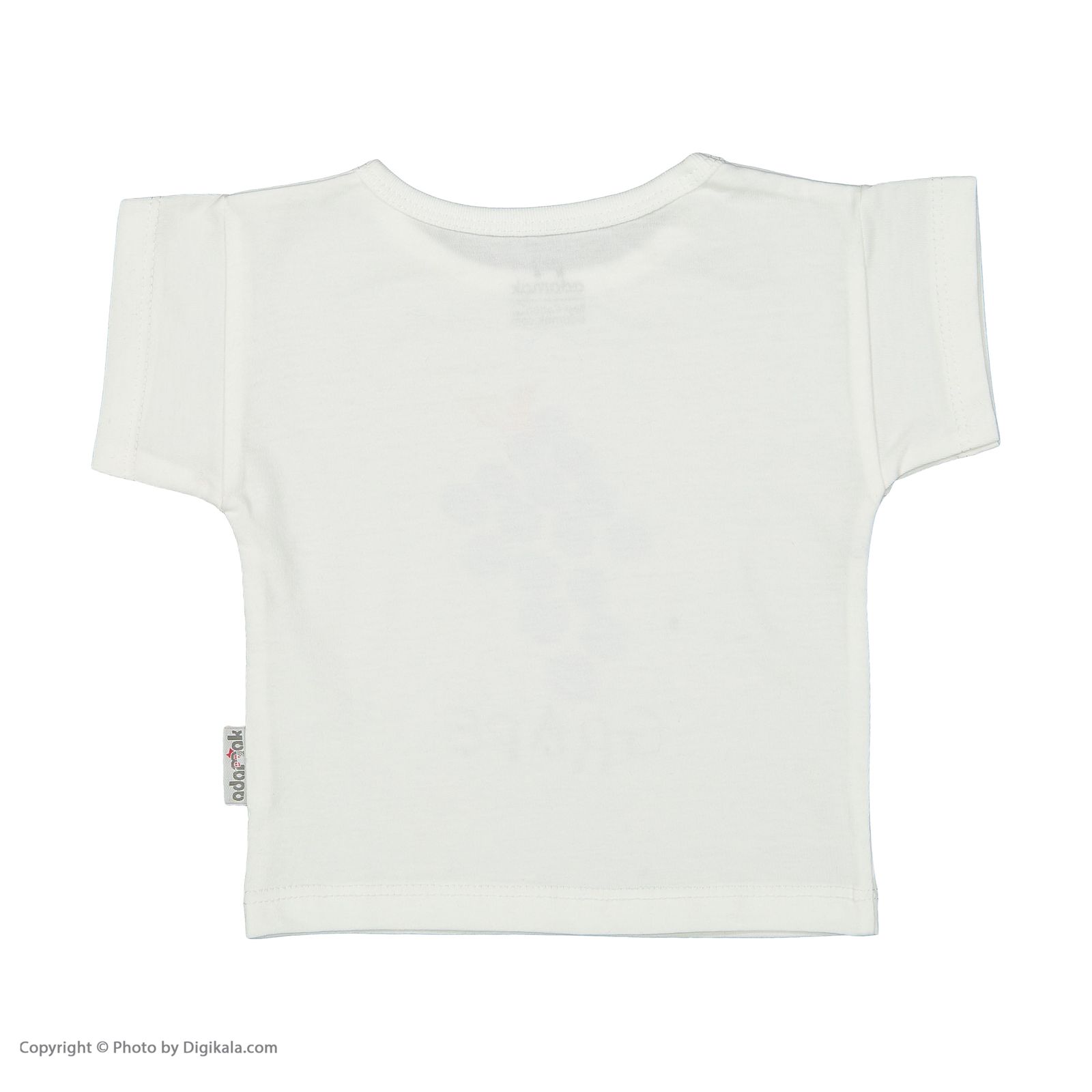 ست تی شرت آستین کوتاه و شلوارک نوزادی پسرانه آدمک مدل 2171237-58 -  - 4