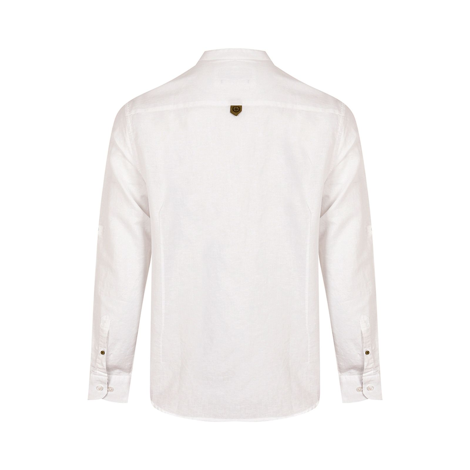پیراهن آستین بلند مردانه بادی اسپینر مدل 4195 کد 2 رنگ سفید -  - 3