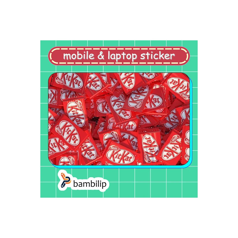 استیکر بامبیلیپ مدل کارت عابر طرح پترن کیت کت کد 1735047