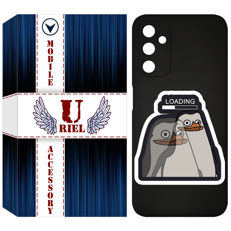 کاور یوریل مدل KSH کد 84 طرح Loading مناسب برای گوشی موبایل سامسونگ Galaxy A14 4G / A14 5G