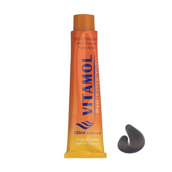 رنگ مو ویتامول شماره 6.85 حجم 120 میلی لیتر رنگ بلوند شکلاتی تیره 