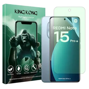 King Kong Hydrogel model anti green screen protector suitable for Xiaomi Redmi Note 15 Pro Plus mobile phone 