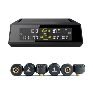 نمایشگر و سنسور سر والف فشار باد لاستیک مدل TS600 بسته 7 عددی