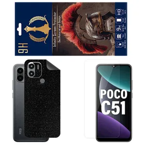 Infinity PRO model screen protector for XIAOMI Poco C51 with cover sticker