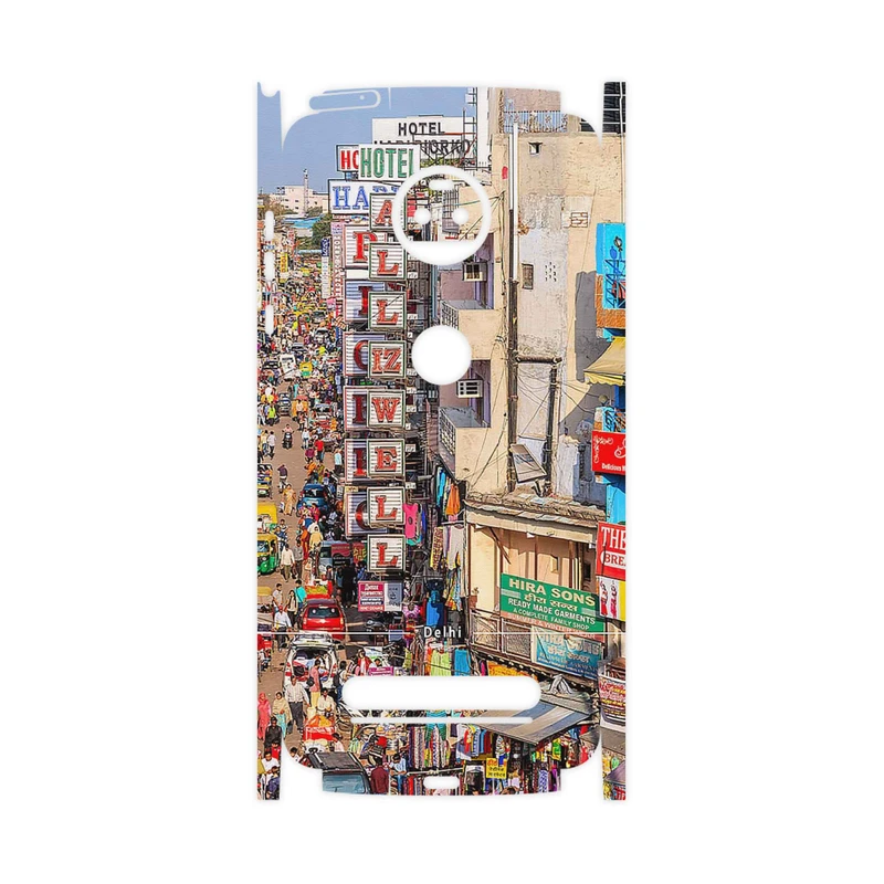 برچسب پوششی ماهوت مدل City of Delhi-FullSkin مناسب برای گوشی موبایل موتورولا Moto Z2 Force