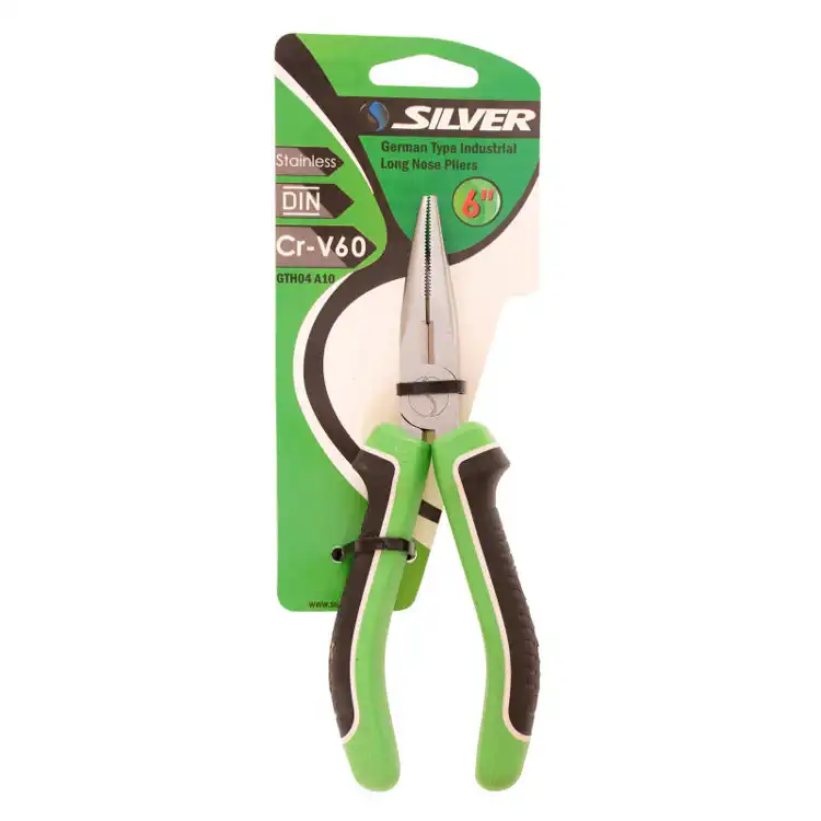 انبر دم باریک سیلور مدل SIL- 006 سایز 6 اینچ