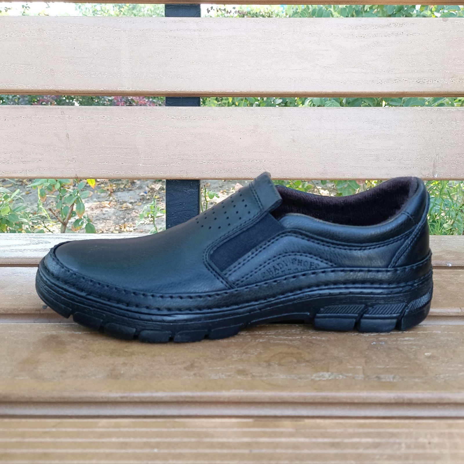 کفش طبی مردانه مدل سبلان رنگ مشکی -  - 2