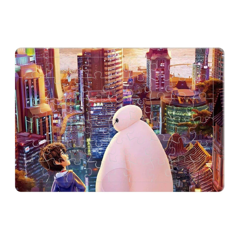 پازل 54 تکه طرح شش قهرمان يزرگ مدل P333