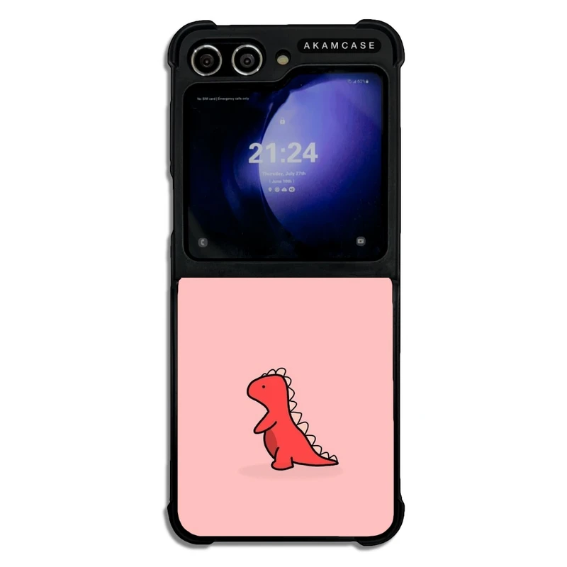 کاور آکام مدل AMC-WSGZFLIP5-DINO6 مناسب برای گوشی موبایل سامسونگ Galaxy Z Flip 5