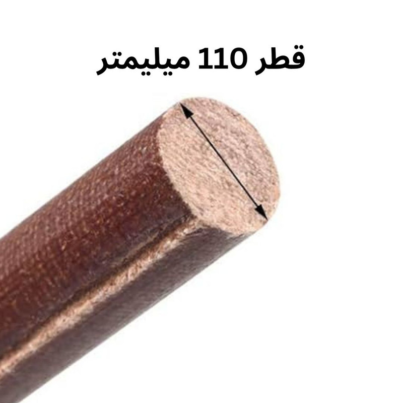 میلگرد فیبر نسوز نخ دار مدل F-110MM