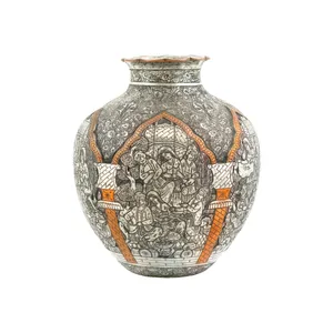 گلدان قلمزنی کد 655010
