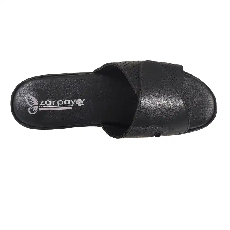 دمپایی زنانه زرپای مدل 1-562 رنگ مشکی