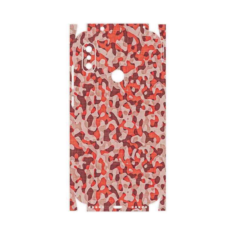 برچسب پوششی ماهوت مدل Red Infantry Army-FullSkin مناسب برای گوشی موبایل شیائومی Redmi Note 6 Pro