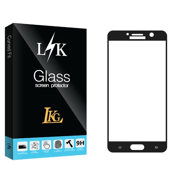 محافظ صفحه نمایش ال کا جی مدل LK Glass مناسب برای گوشی موبایل سامسونگ Galaxy A7 2017
