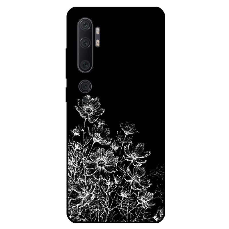 کاور مگافون طرح گل مدل 7274 مناسب برای گوشی موبایل شیائومی Mi Note 10 / 10 Pro