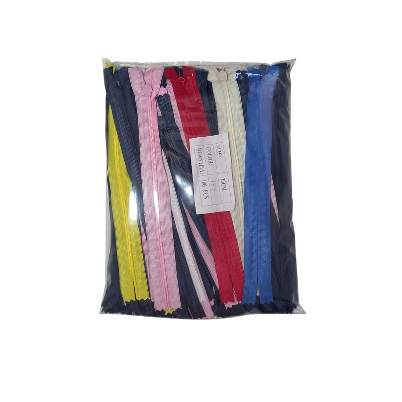 زیپ مدل مخفی مجموعه 100 عددی