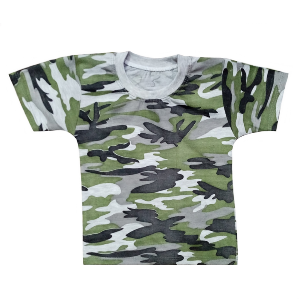 تی شرت بچگانه مدل ارتشی 