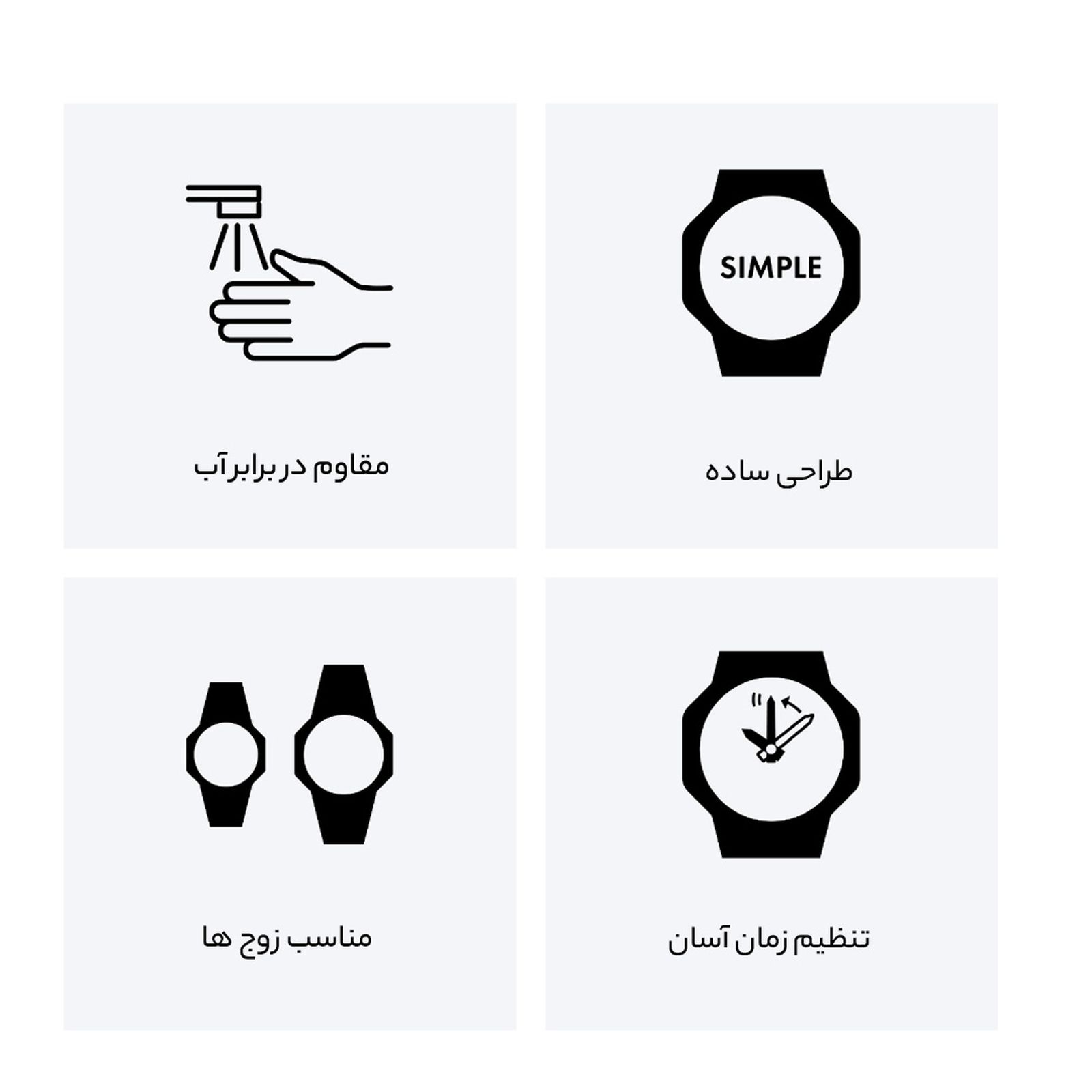 ساعت مچی عقربه ای زنانه کاسیو مدل LTP-V004G-7BUDF -  - 9