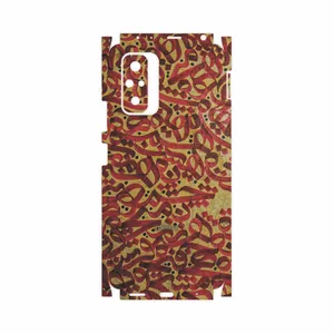 MAHOOT Nastaliq-6-FullSkin Cover Sticker for Xiaomi Redmi Note 10 Pro