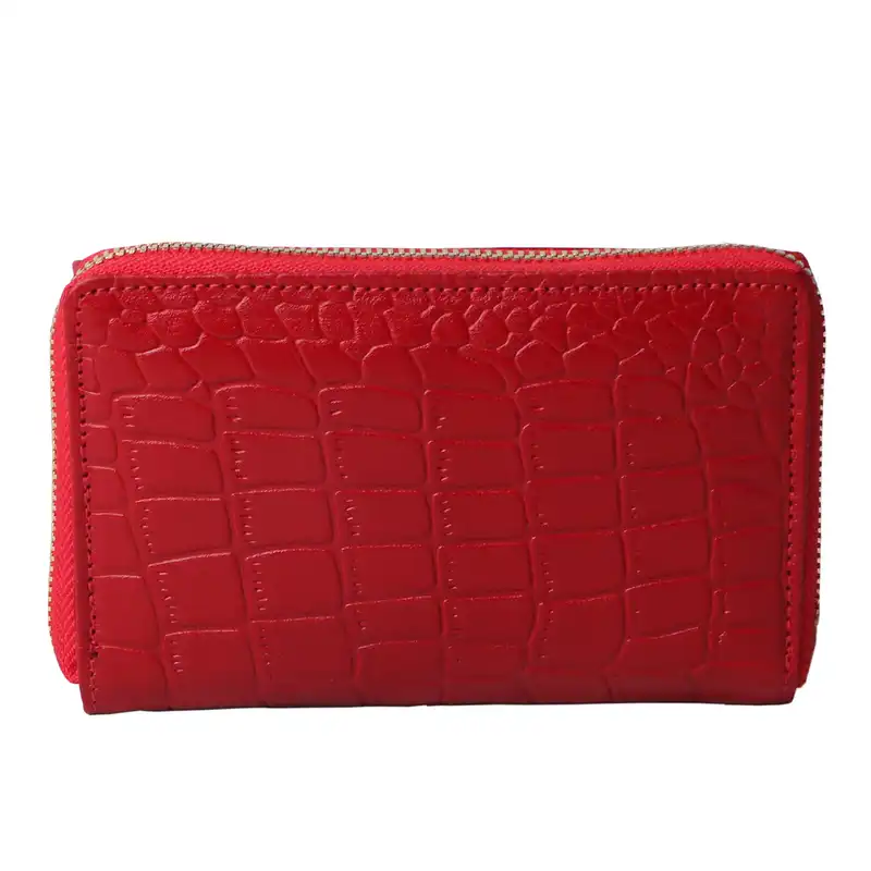 کیف پول مدل چرم طبیعی رز