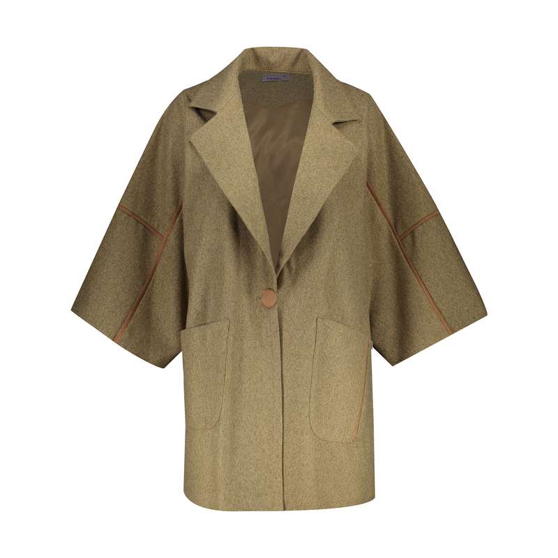 پالتو زنانه مانگ مدل نیلای