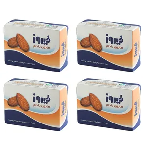 صابون بچه فیروز مدل A1 وزن 120 گرم بسته 4 عددی